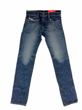 Relaxed Style Neutral Breathable fabric Diesel D-Strukt Blue Slim-Fit Stretch Jeans Denim