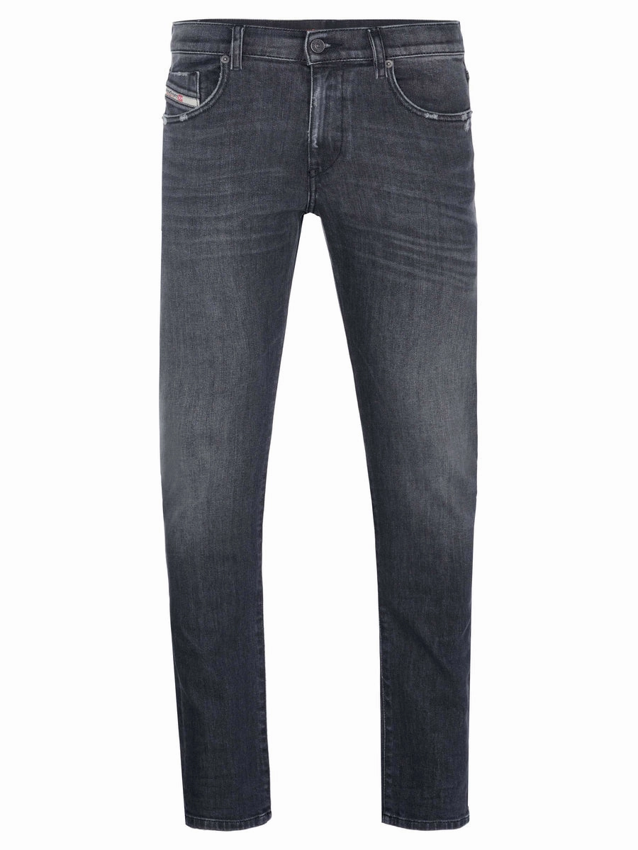 Diesel D-Strukt Dark Grey Slim Fit Denim Jeans Simple Outfit All Fit Use