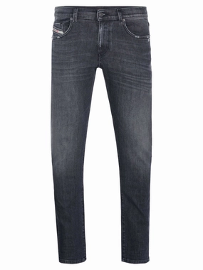 Diesel D-Strukt Dark Grey Slim Fit Denim Jeans Loose High Quality Morning Stroll Weekend Getaway Minimalist Breathable