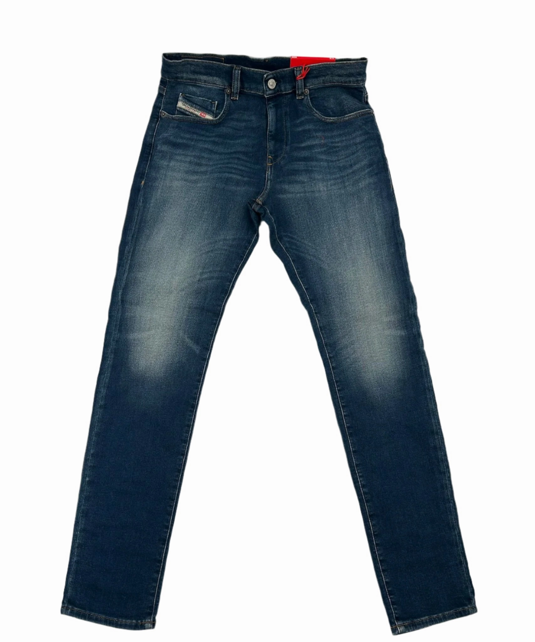 Diesel D-Strukt Skinny Fit Blue Joggers Denim Jeans Advanced Stretch Recovery