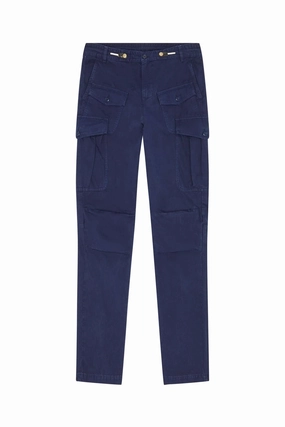 Smart Casual Neutral Eco Friendly Production Diesel P-Joffe Navy Straight Leg Pants