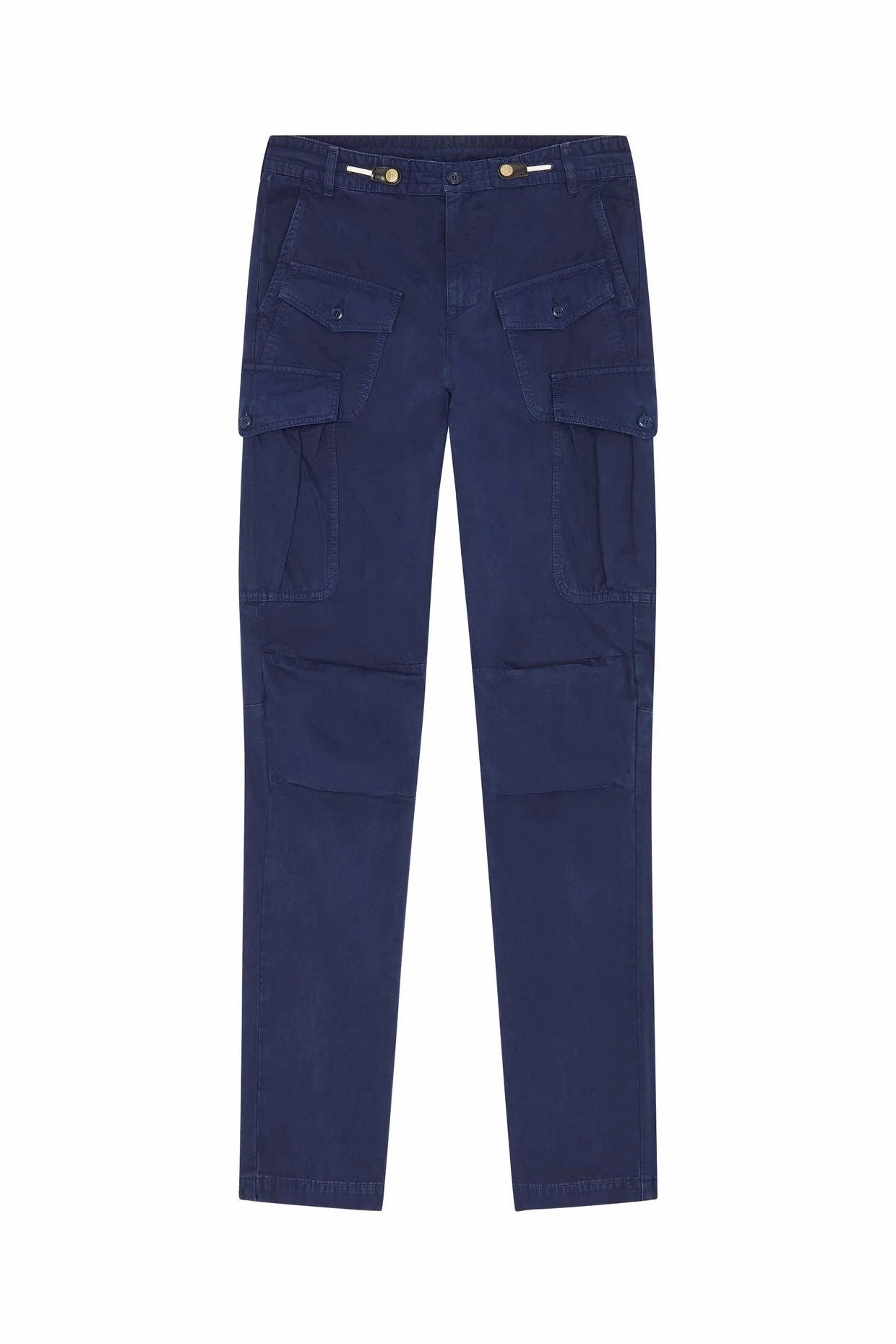 Smart Casual Neutral Eco Friendly Production Diesel P-Joffe Navy Straight Leg Pants
