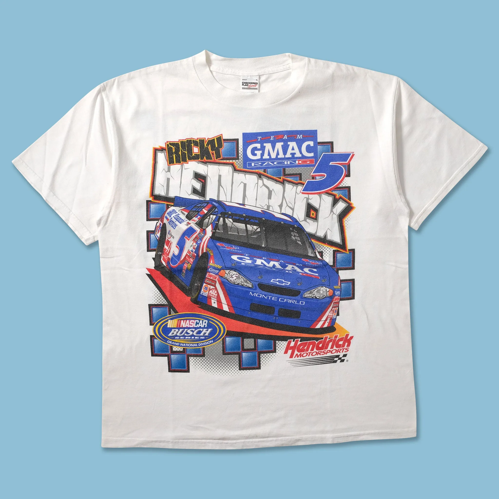 Casual Choice 2002 Ricky Hendrick Nascar T-Shirt XLarge