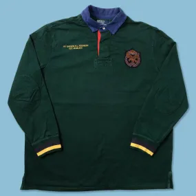 Vintage Polo Ralph Lauren Rugby Sweater XXL Logo Detail