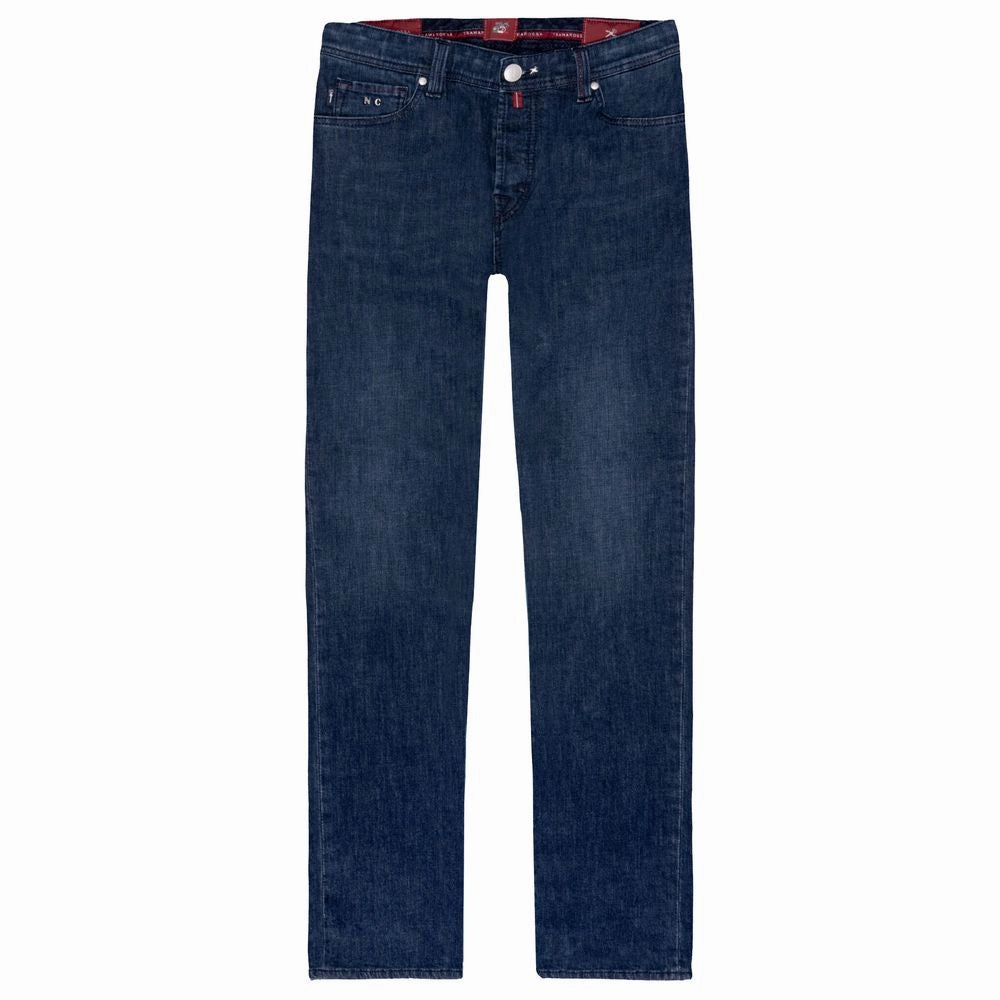 Curved Seam Construction Tramarossa Elegant Stretch Cotton Men's Men's Jeans