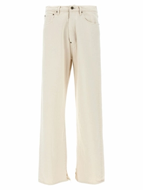 Distressed Cotton Denim Jeans Light Layers Common look