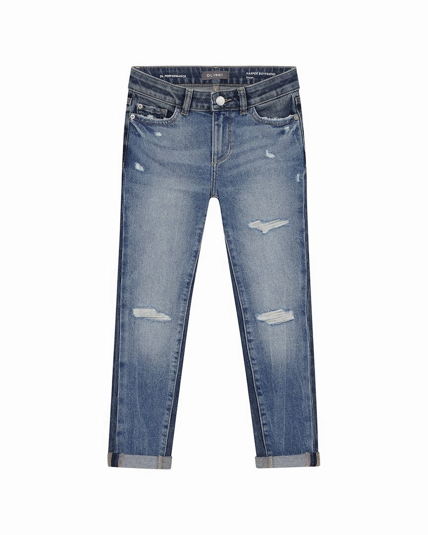 DL1961 Harper/TG Boyfriend Straight Jean AntibacterialCoating Functional fashion wear