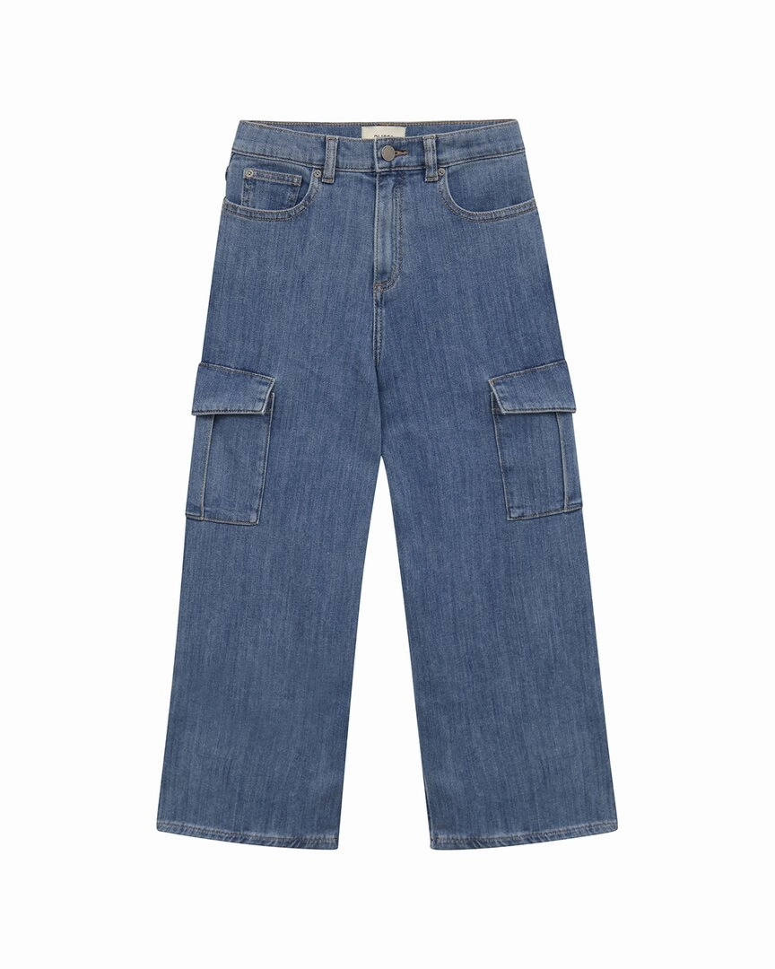 DL1961 Zeke/TB Wide Leg Jean Neutral Look Moisture Lock Technology