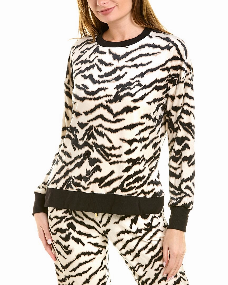 Donna Karan Pajama Top Zipper Free Design Skin Friendly Seams