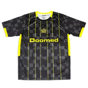 NonIrritatingTags Doomed X Admiral 1919 Football Shirt Black/Yellow