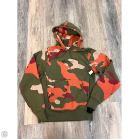 AbrasionResistantEdging Athletic Sweatshirt Hoodie By Champion In Camouflage Print, Size: S