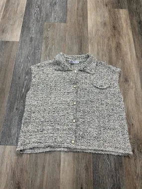 Vest Other By Zara In Multi-colored, Size: L Stylish T-shirt Low Profile Zipper Closure