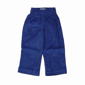 Fashion Forward Classic Prep Boys Bright Navy Corduroy Pants