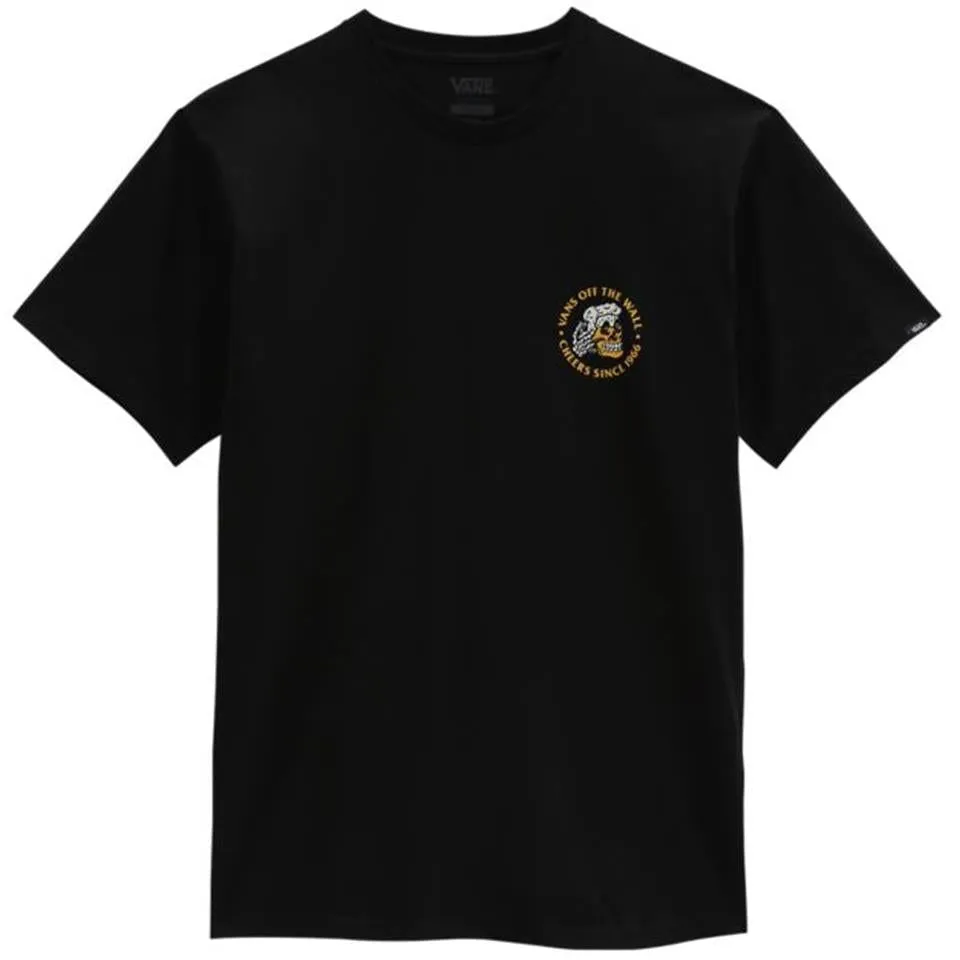 Vans Drain Em Dry T-Shirt - Black Comfortable Layering Seasonal Casual