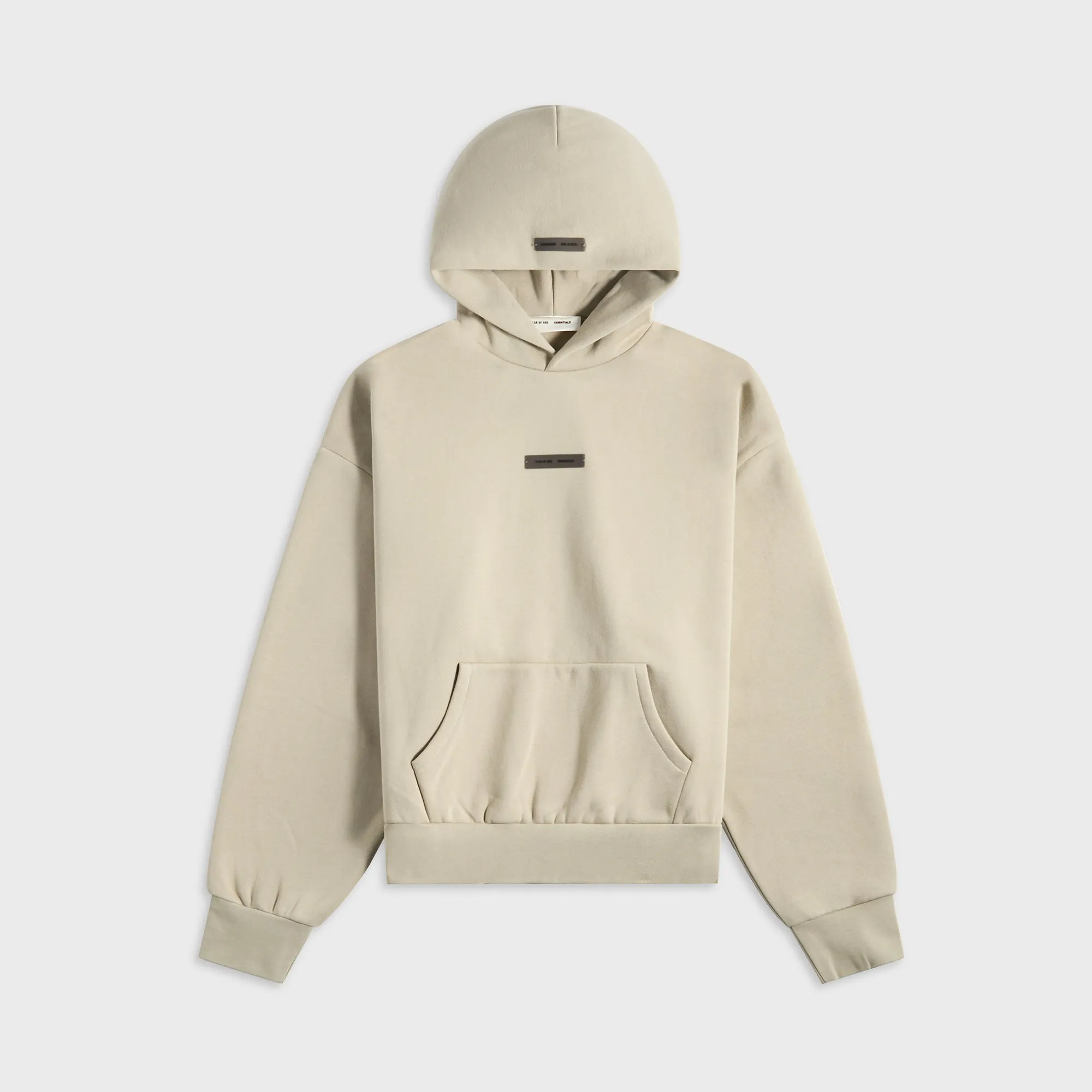 Fitness Essentials Classic Fit Fleece Hoodie - Abbey Stone