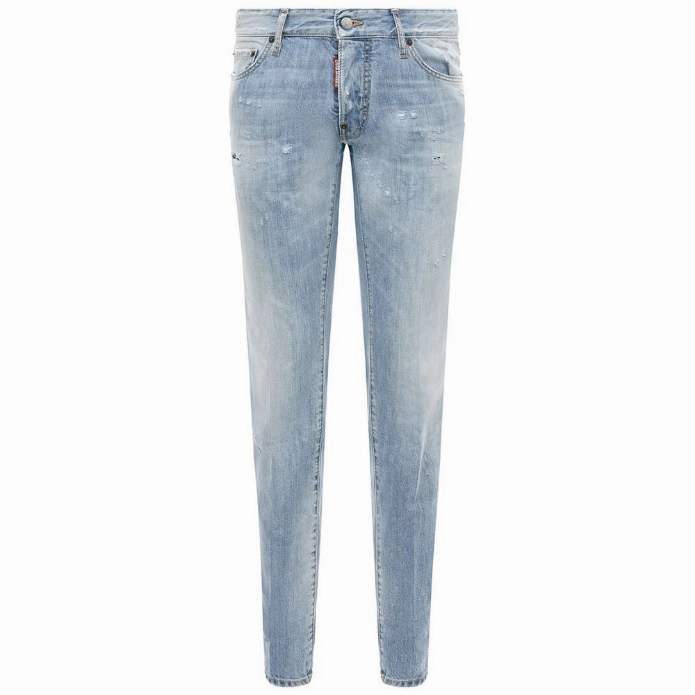 Stylish Choice Classic Item Dsquared2 blue Cotton Jeans & Men's Pant