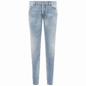 Stylish Choice Classic Item Dsquared2 blue Cotton Jeans & Men's Pant