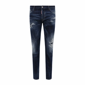 Dsquared2 Cotton Jeans & Men's Pant Traveler Gear Slim Student Outfit Earthy