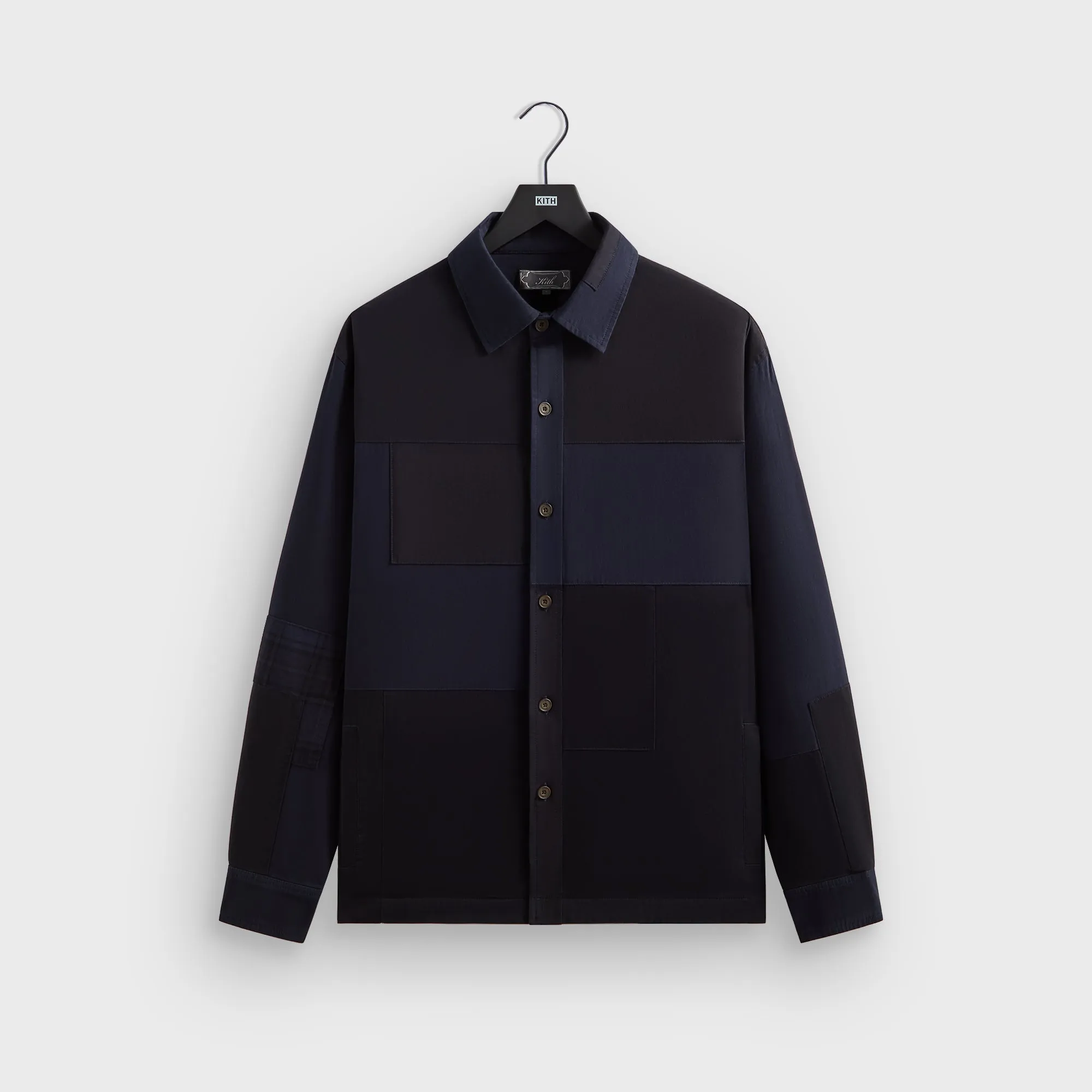 Kith Garment Dyed Isaiah Buttondown - Ink Unisex Design