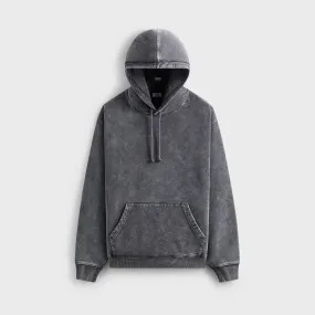 Durable Zippers Glossy Look Kith 101 Sueded Fleece Williams III Hoodie - Nightfall