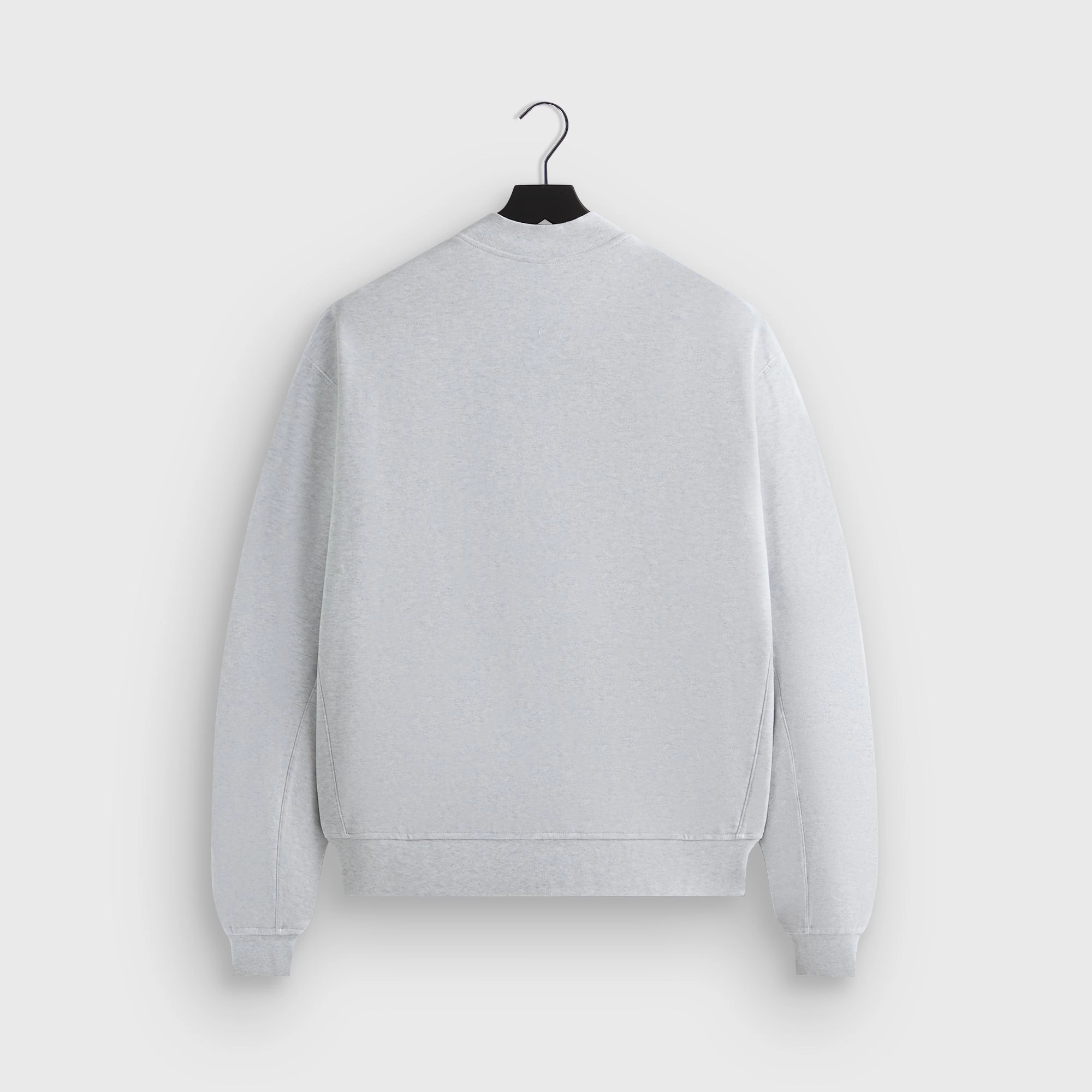 Layered Hem Design Kith Marvin Bomber Jacket - Light Heather Grey