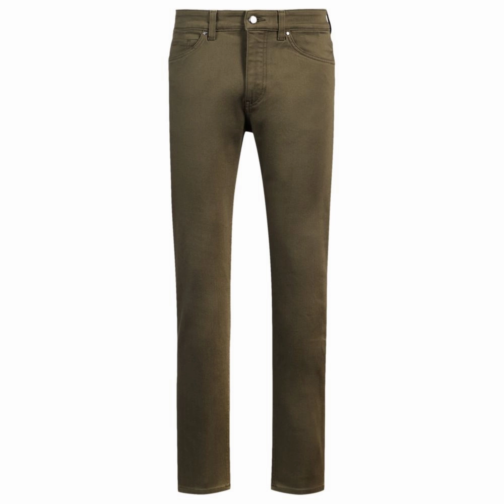 Porsche x  tapered-fit jeans in performance-stretch denim Sharp Silhouette Urban Look