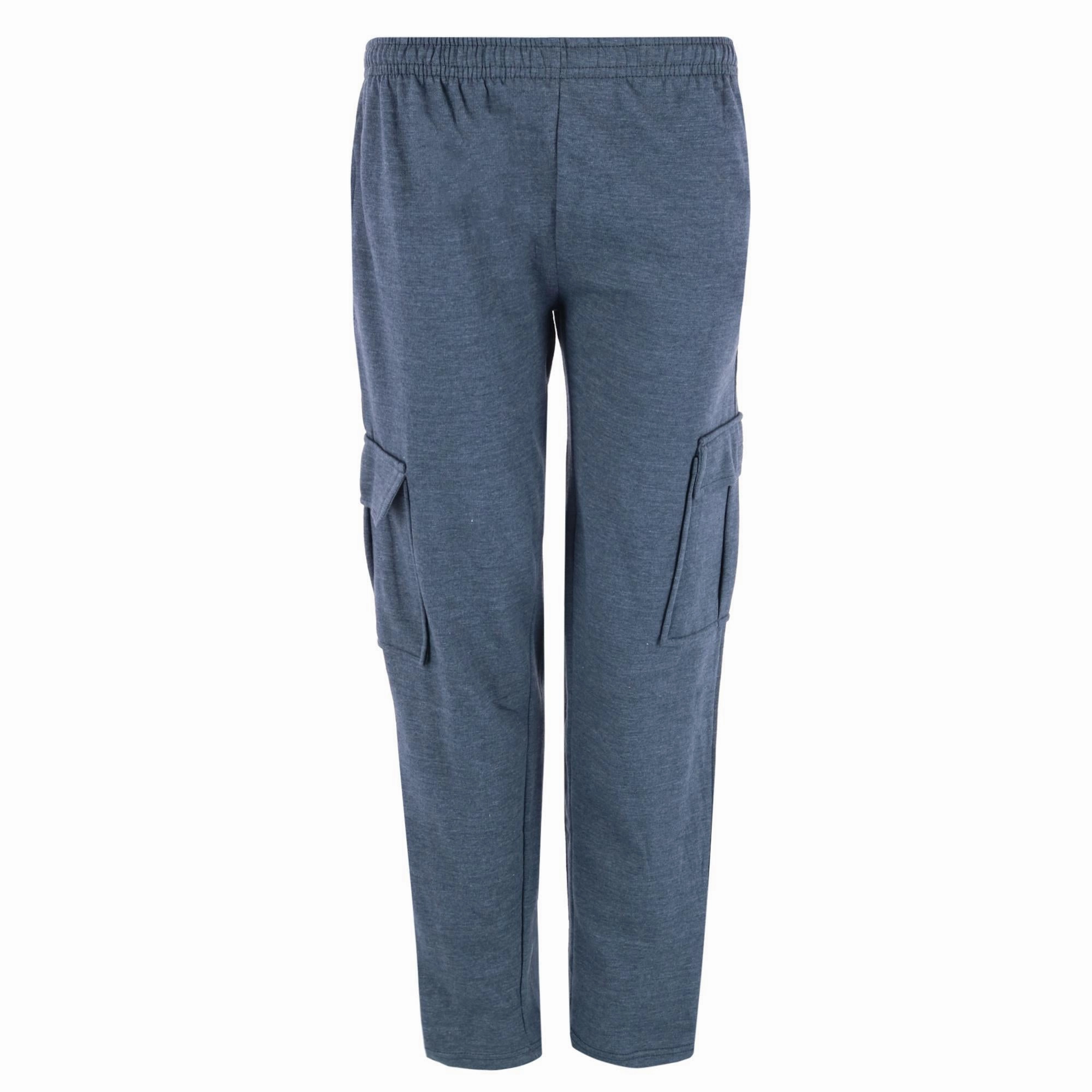 Women's Cargo Pocket Sweat Pants Zipper Free Design All Day Comfort