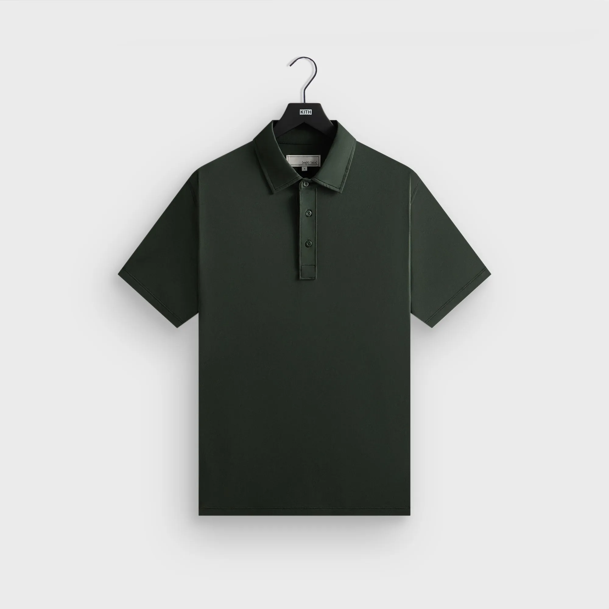 &Kin Pima Jersey Short Sleeve Heathrow Polo - Taiga warm weather