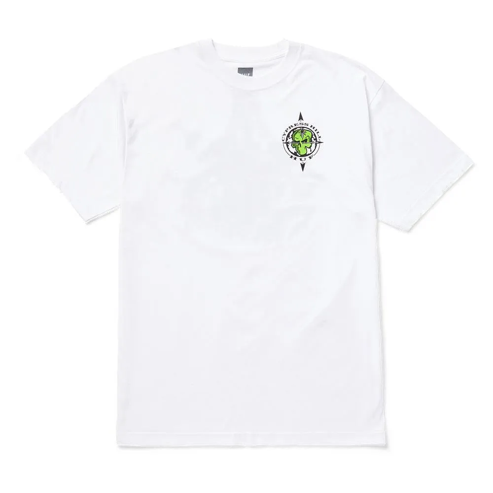HUF x Cypress Hill Cypress Triangle T-shirt - White Casual Comfort Layer