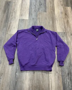 Sweatshirt Crewneck By TNA In Purple, Size: M Trendy Sweater