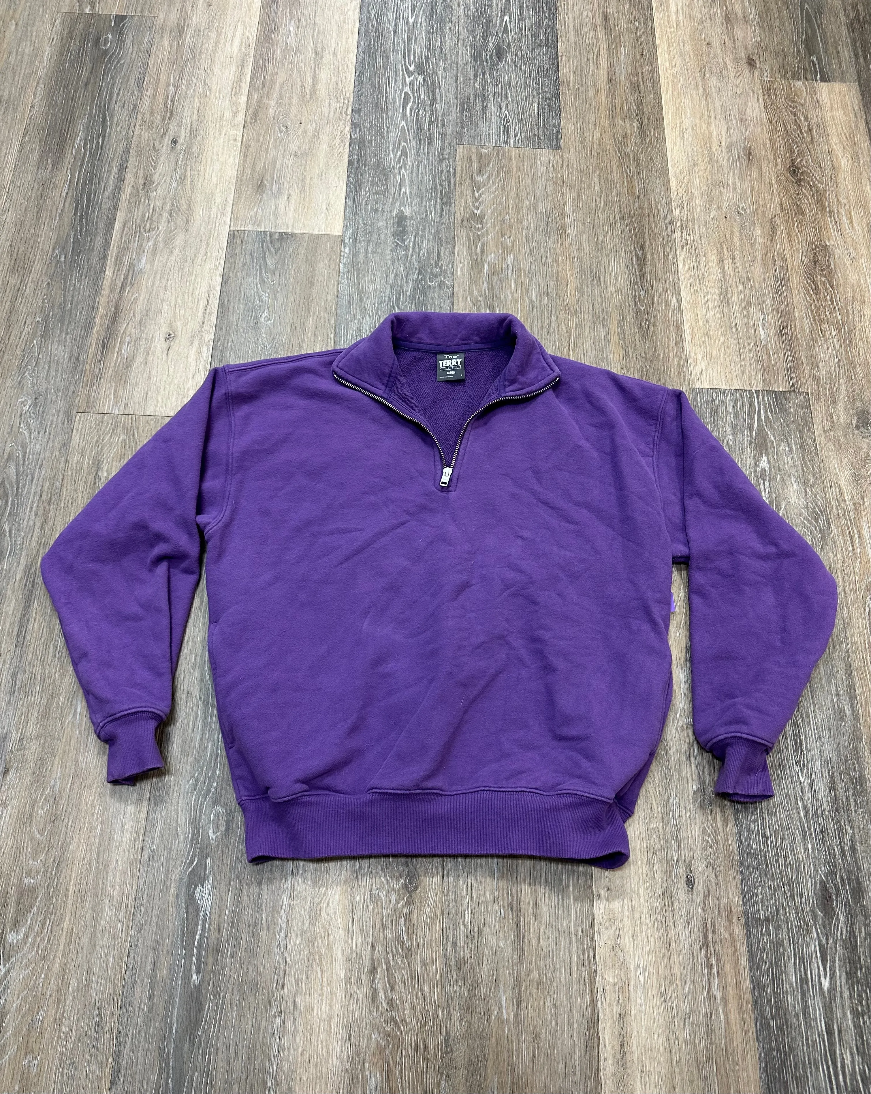 Sweatshirt Crewneck By TNA In Purple, Size: M Trendy Sweater