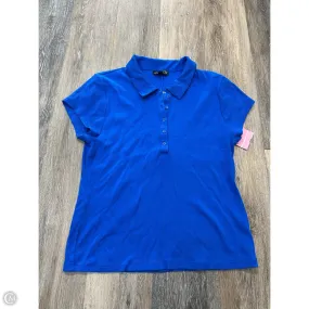 Cold Weather Thermal Insulation Tech Top Short Sleeve By J. Crew In Blue, Size: Xl