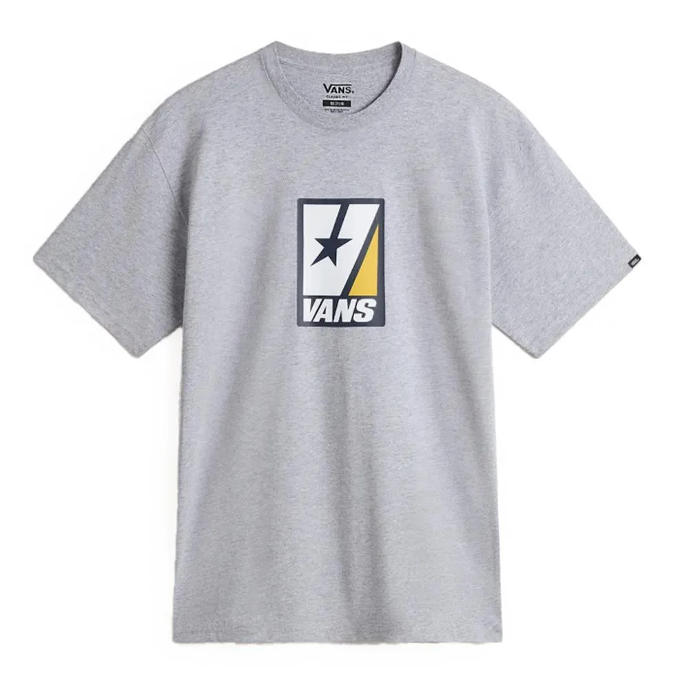 Vans Vee Star T-shirt - Athletic Heather Easy Style Wear Ultra Soft Blend