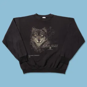 product brand loyalty Vintage Gray Wolf Sweater Small
