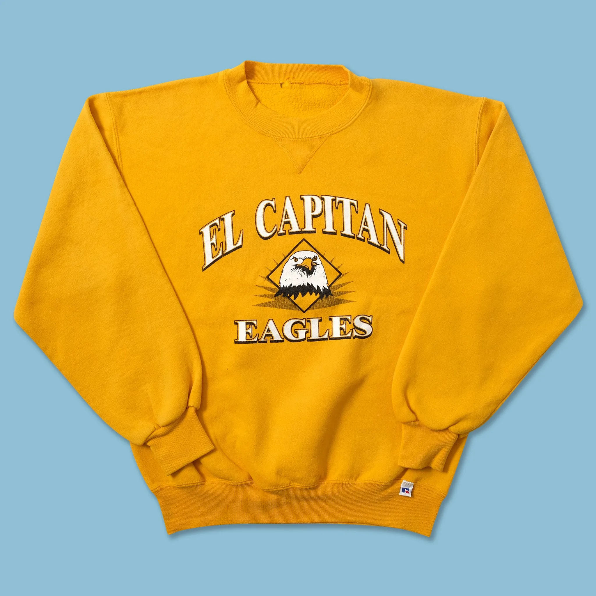 Vintage Russell Athletic College Sweater Small shrink-resistant