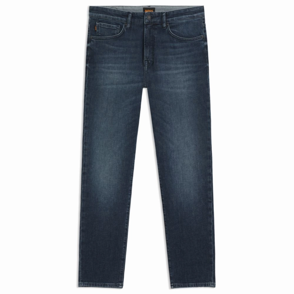Smart Style Tapered-fit jeans in blue comfort-stretch denim