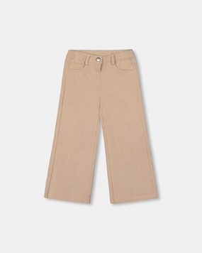 Freedom Fit Wide Leg Corduroy Pants Beige