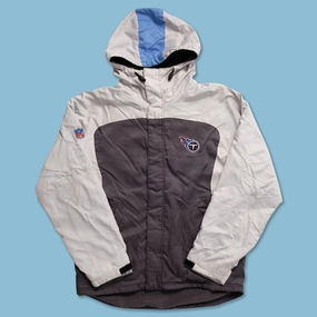 LightPadding Seam Sealed Technology Vintage Reebok Tennessee Titans Padded Jacket Large