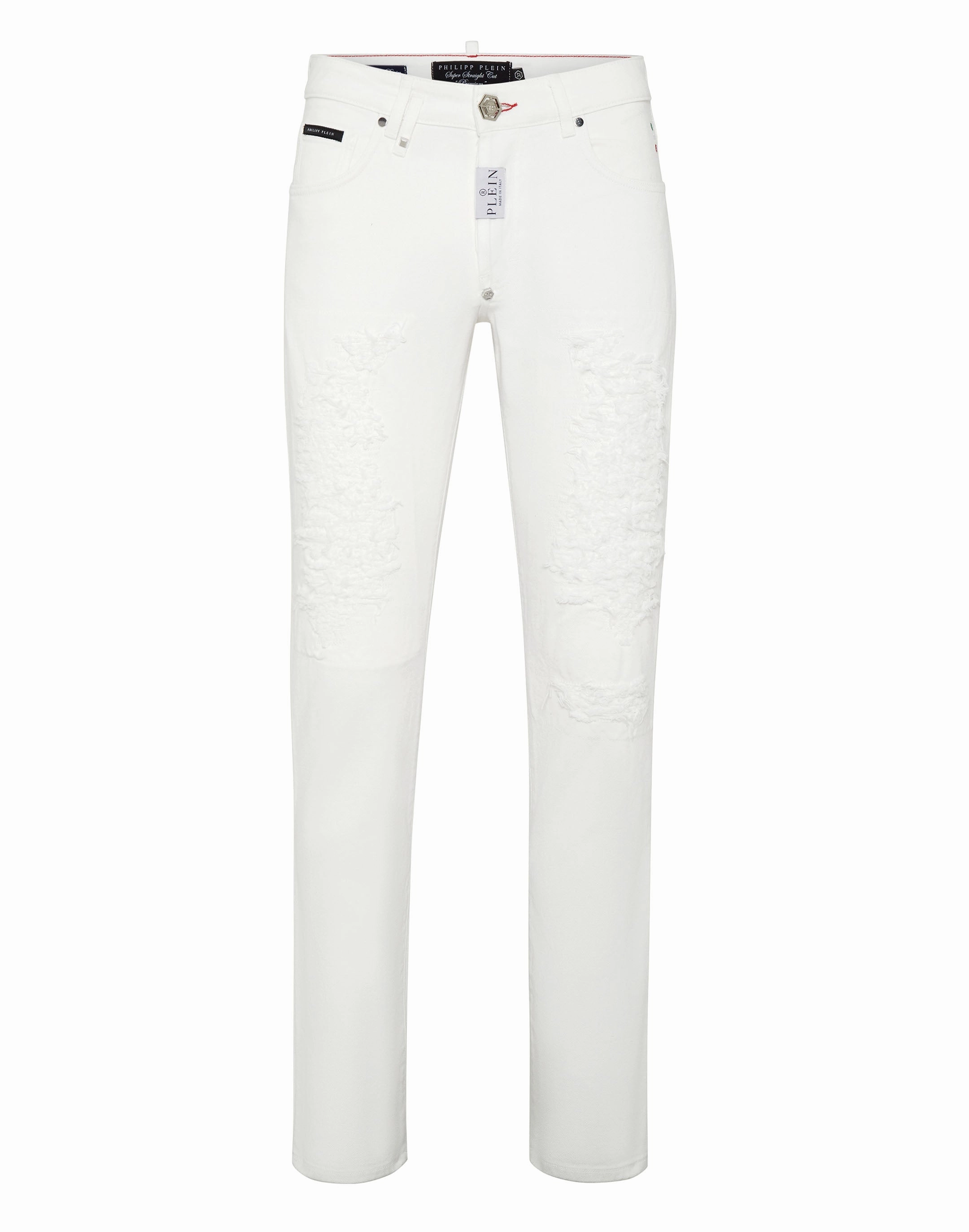 Denim Trousers Super Straight Cut Festival Outfit Minimalist Style
