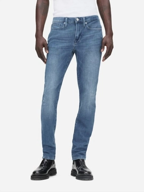 Men's L'homme Skinny Jean In Bradbury Modern Silhouette All Style Fit