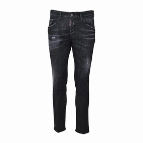 slim fit Rugged Construction Easy Wash Skater Jeans In Black Denim