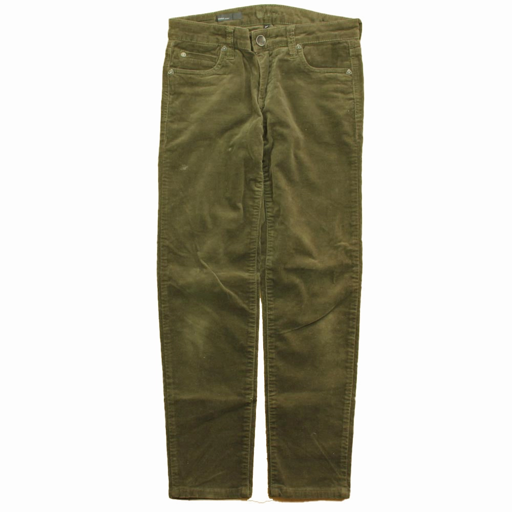 Pocket Reinforcement KUT Girls Green Corduroy Pants Size: Junior 0P