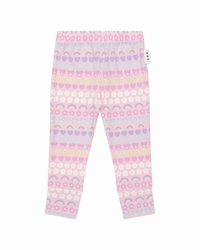 huxbaby Emoji Rainbow Legging No Iron