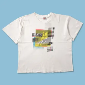 Vintage Nike Tennis T-Shirt Large Seasonal Layering