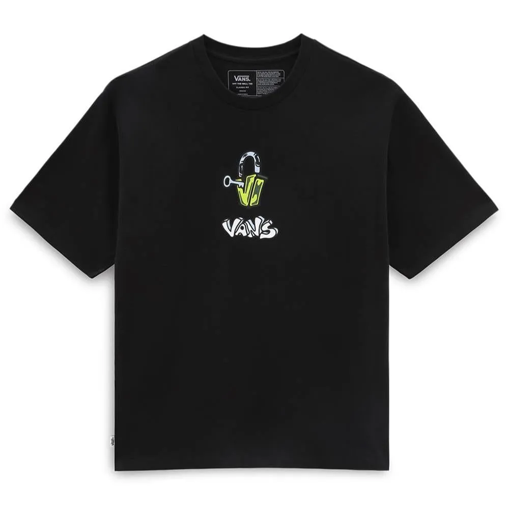 Vans Off The Wall Graphic Loose T-Shirt - Black birthday party