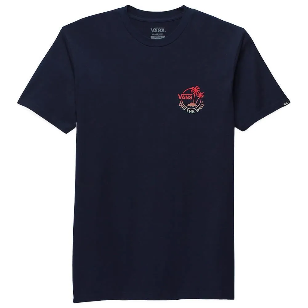 Vans Classic Mini Dual Palm II T-shirt - Navy/True Red/North Atlantic Timeless Appeal