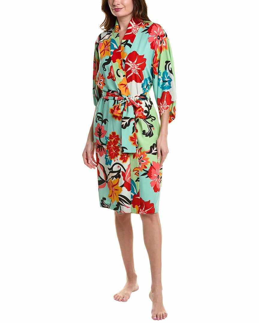 Natori Marbella Robe DoubleLayered Knee Patch MotionAdaptive Fit