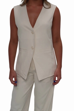 Plush Terry Cloth Double Needle Stitching The Villa Set In White