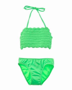 Thermal Retention Little Peixoto Amerie Crochet Bikini Set