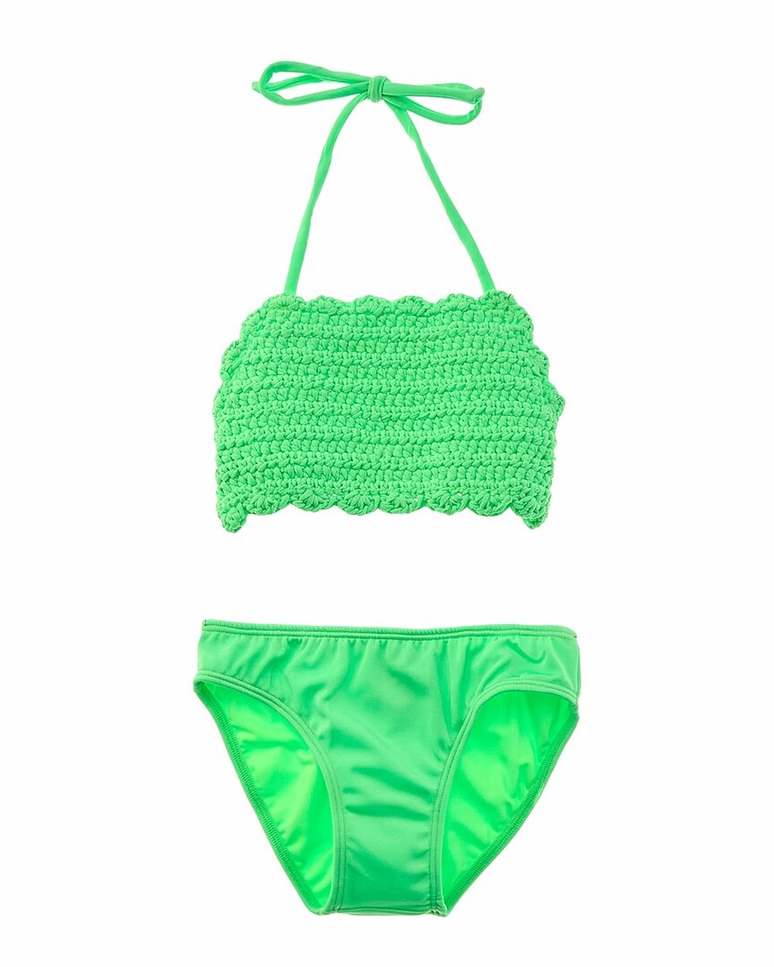 Little Peixoto Amerie Crochet Bikini Set Smooth-Finish